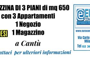 315/25 a Cantù PALAZZINA di 3 piani di mq 650