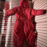 TUTA da SCI ROSSA - DECHATLON CREATION BABY 3 anni