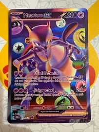 Carta Pokémon Mewtwo GX 157/128 30° Anniversario