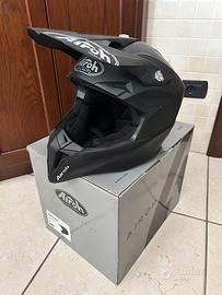 Casco da moto airoh nero taglia s