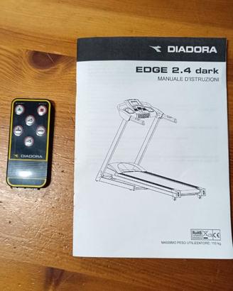TAPIS ROULANT MODELLO DIADORA 2.4 DARK
