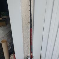 canna surf casting completa di mulinello Daiwa