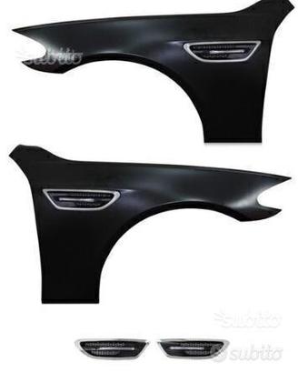 Bmw serie 5 F10-F11 Parafanghi M5 con frecce led