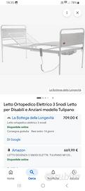 Nuovo letto ospedaliera elletrico da degenza anz