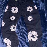 Denim Tears Pantaloni Blu tuta Taglia S Uomo