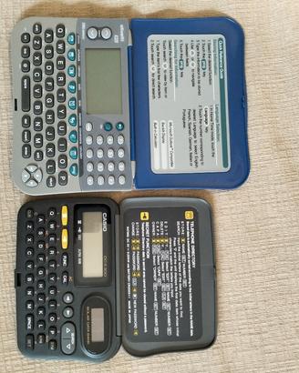 2 Organizer Casio e Olivetti 