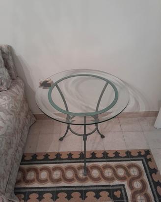 Tavolino in ferro battuto 