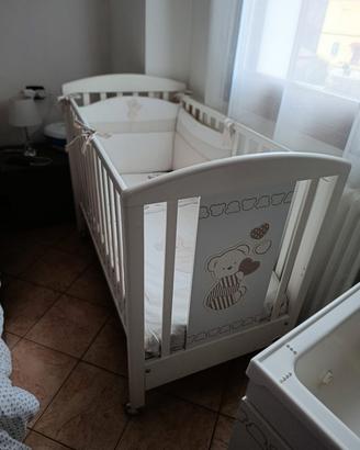 Culla e fasciatoio Foppapedretti linea dolce cuore