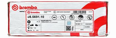 DISCHI FRENO ANTERIORI BREMBO – 08.5691.10 – NISSA