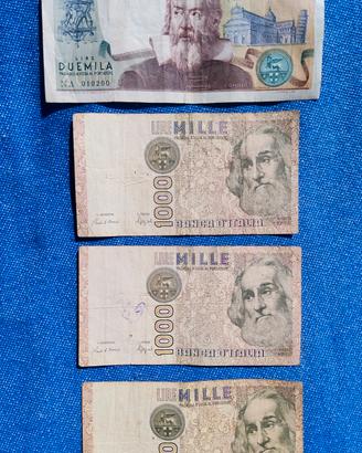Banconote Lire 