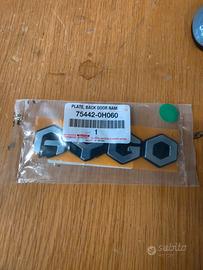 EMBLEMA / SCRITTA POSTERIORE "AYGO" TOYOTA