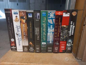 Lotto 50 videocassette originali