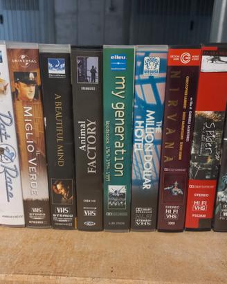 Lotto 50 videocassette originali