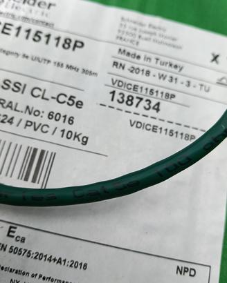 cavo LAN cat 5e e cat6