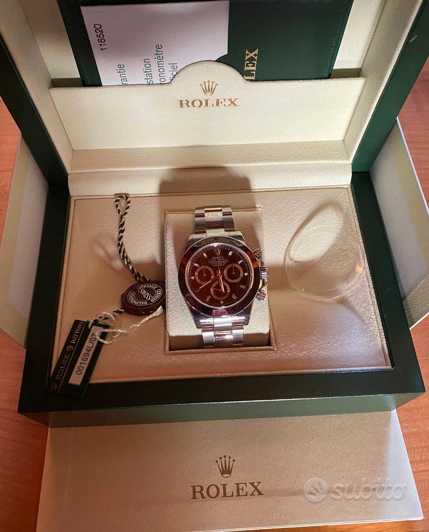 Subito orologi rolex on sale daytona