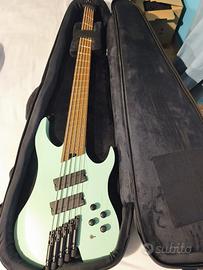 Basso Legator Wraith 5 – Sea Foam Green Satin, fan
