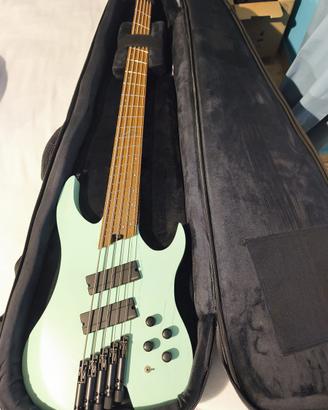 Basso Legator Wraith 5 – Sea Foam Green Satin, fan