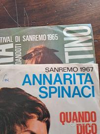 Vinili 45 giri canzoni Festival di Sanremo 