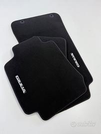 Tappetini auto in VELLUTO GIULIA 2016-2024