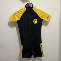 muta giallo-nera Cressi bambino 5-6 anni usata