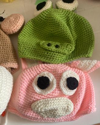 Cappellini lana bimbi