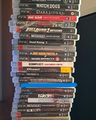 30 giochi ps3 singoli o in blocco a poco