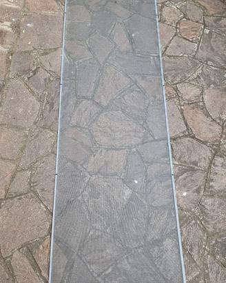 Zanzariera in alluminio avvolgibile porta finestra