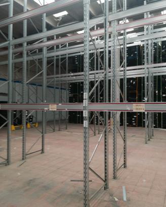 scaffali portapallets scaffalature incastro usate 