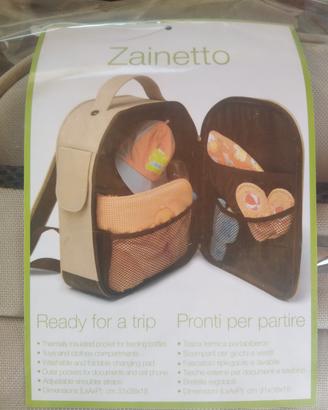Zainetto viaggio mamma 
