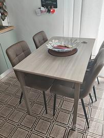 tavolo pranzo e sedie