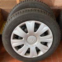 Ruote e cerchi di vari modelli per Citroen