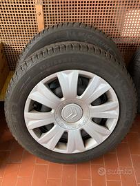 Ruote e cerchi di vari modelli per Citroen