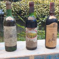 Lotto di bottiglie di vino di varie annate a corpo