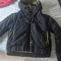 Giaccone Diesel stile bomber con cappuccio 