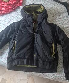 Giaccone Diesel stile bomber con cappuccio 