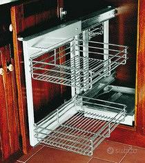 CESTELLI DISPENSA ESTRAIBILI PER CUCINA NUOVO