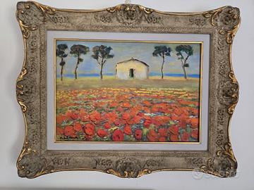 Michele Cascella olio