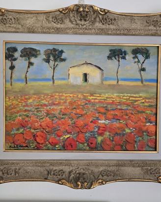 Michele Cascella olio