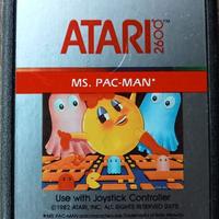 MS. PAC-MAN videogioco originale ATARI 2600