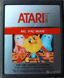 MS. PAC-MAN videogioco originale ATARI 2600