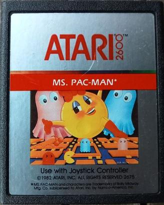 Videogioco MS. PAC-MAN originale ATARI 2600