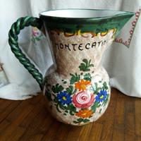 Brocca ceramica Deruta vintage 