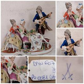 Raggruppamento porcellane Meissen