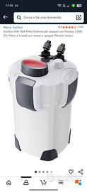 filtro esterno per acquario da 300 a 600 L