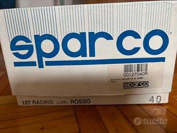 Stivaletti Racing Sparco in pelle