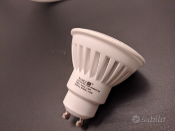 Faretto lampadina led gu10 10w 950 lm 2 pezzi