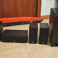 Casse audio Yamaha 6.1 da impianto Home Theatre