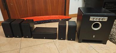 Casse audio Yamaha 6.1 da impianto Home Theatre