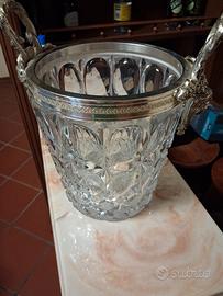 Cestello in pesante cristallo per ghiaccio