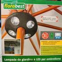 Lampada led per ombrellone
